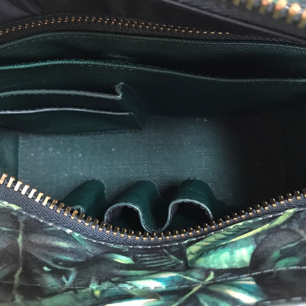 Dagne Dover Tiny Tote in Palm Print - Picture 5 of 8